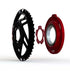 Lekkie Bling Ring Bbshd 40t Package - Black/red LEKKIE CHAIN RINGS & DRIVE COVERS Melbourne Powered Electric Bikes & More 