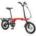 Icon E-micro Folding Electric Bike 16 Inch - Red E-BIKES Melbourne Powered Electric Bikes & More 