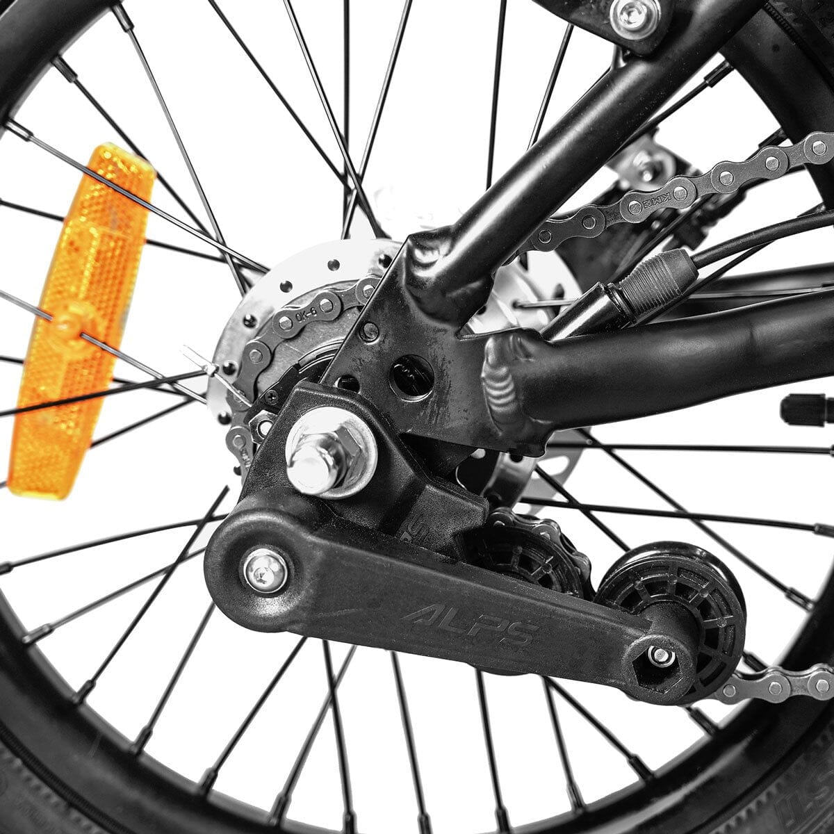 Icon E-micro Folding E-bike 16 Inch - Silver E-BIKES Melbourne Powered Electric Bikes & More 