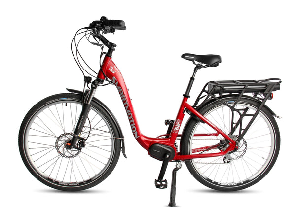 Smart Motion Midcity E-bike E-BIKES Melbourne Powered Electric Bikes & More 27.5" Red 