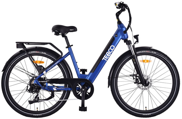 TEBCO Discovery Electric Bike COMMUTER E-BIKES Melbourne Powered Electric Bikes Sapphire 