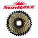 Sunrace Freewheel 14-34t 7 Spd CASSETTES & SPROCKETS Melbourne Powered Electric Bikes 