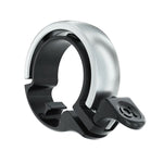 Knog Oi Classic Bell (80 Decibels) BELLS Melbourne Powered Electric Bikes Silver Large 