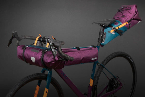 Ortlieb Bikepacking Set Limited Edition Purple F999901 PANNIERS Melbourne Powered Electric Bikes 
