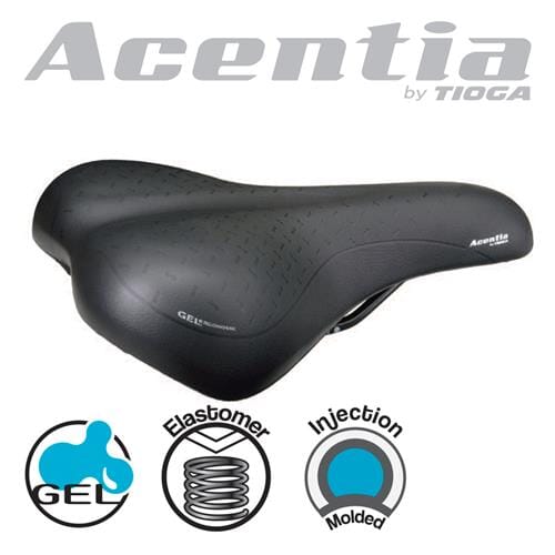 Acentia Pax Saddle SADDLES Melbourne Powered Electric Bikes 