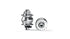 Shutter Precision Dynamo Hub PL-6 - 15mm thru axle - 100mm OLD DYNAMO HUBS Melbourne Powered Electric Bikes Silver 36H 