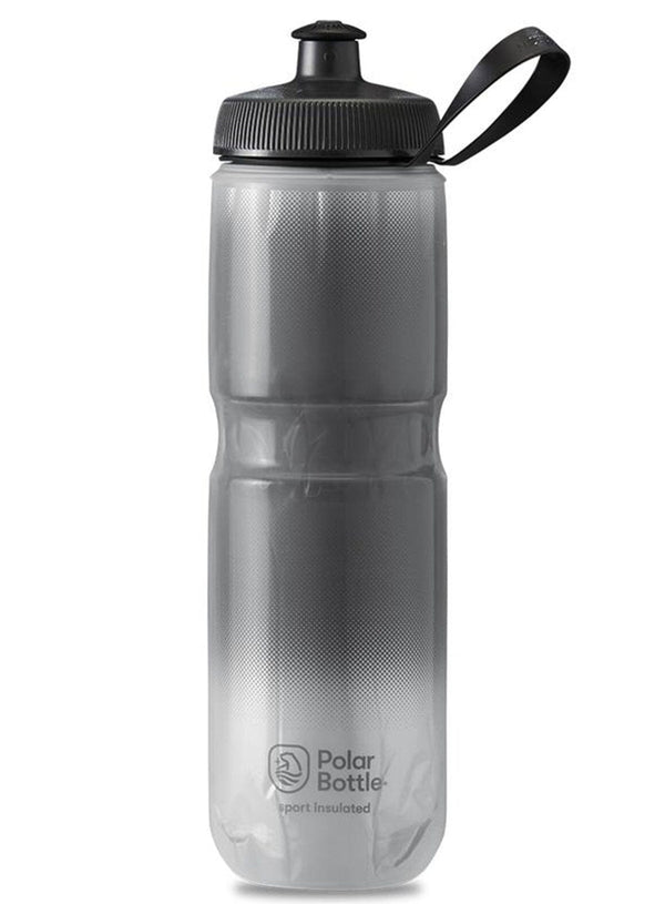 Polar Watter Bottle 24oz Charcoal Fade WATER BOTTLES/CAGES Melbourne Powered Electric Bikes & More 