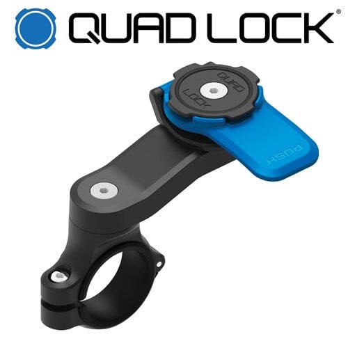 Quadlock Motorcycle Handlebar Mount PHONE & DEVICE MOUNTS Melbourne Powered Electric Bikes 