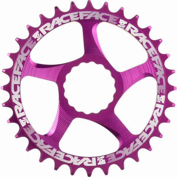 Race Face Cinch Direct Mount Chain Ring Narrow-wide Chainring CHAINRINGS Melbourne Powered Electric Bikes 32T Purple 