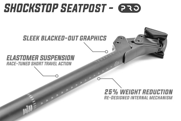 Shockstop Pro Suspension Seatpost 27.2mm SEAT POSTS Melbourne Powered Electric Bikes 