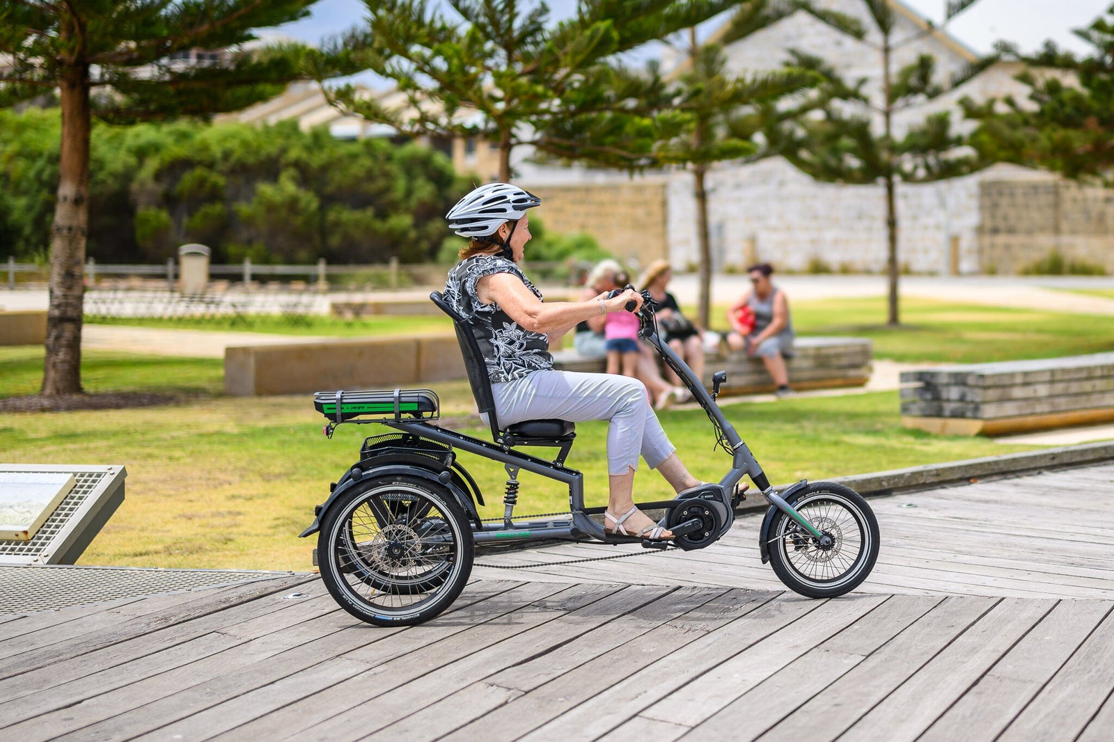 Pfau-tec Scoobo Electric Trike With Bosch Mid-drive Motor ELECTRIC TRIKES Melbourne Powered Electric Bikes 