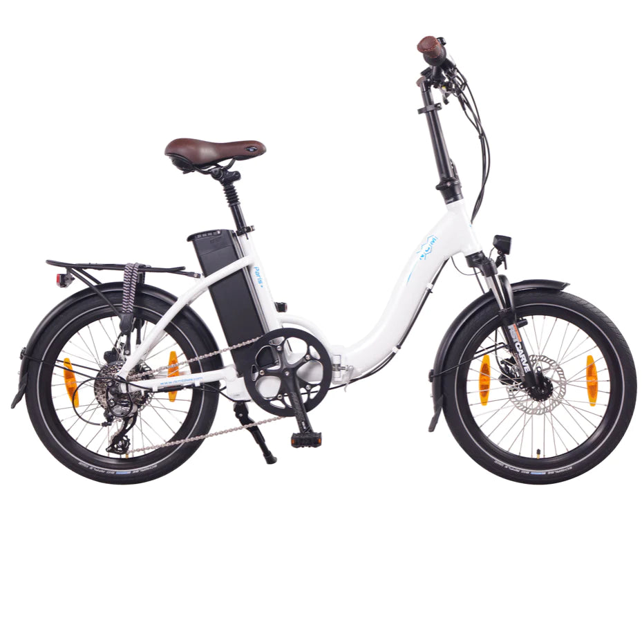 Ncm Paris Plus Folding E-bike E-BIKES Melbourne Powered Electric Bikes & More 20 inch White 