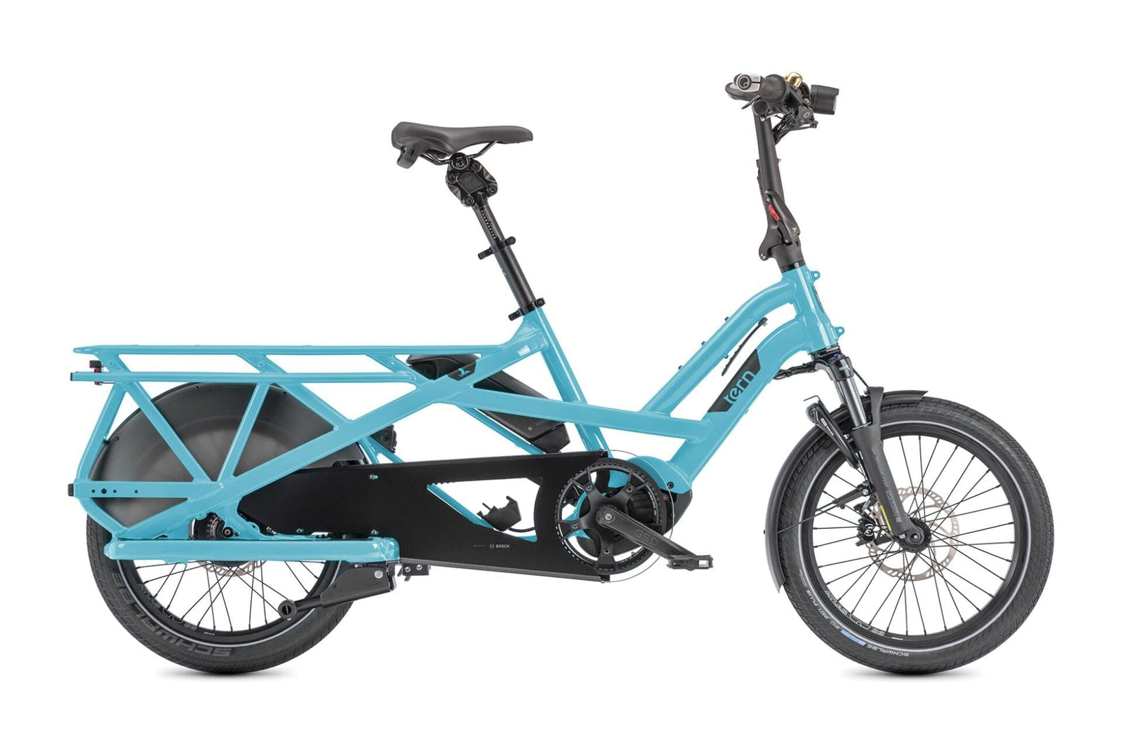 Tern Gsd S00 Lx Beetle Blue Cargo E-bike 500wh CARGO E-BIKES Melbourne Powered Electric Bikes 