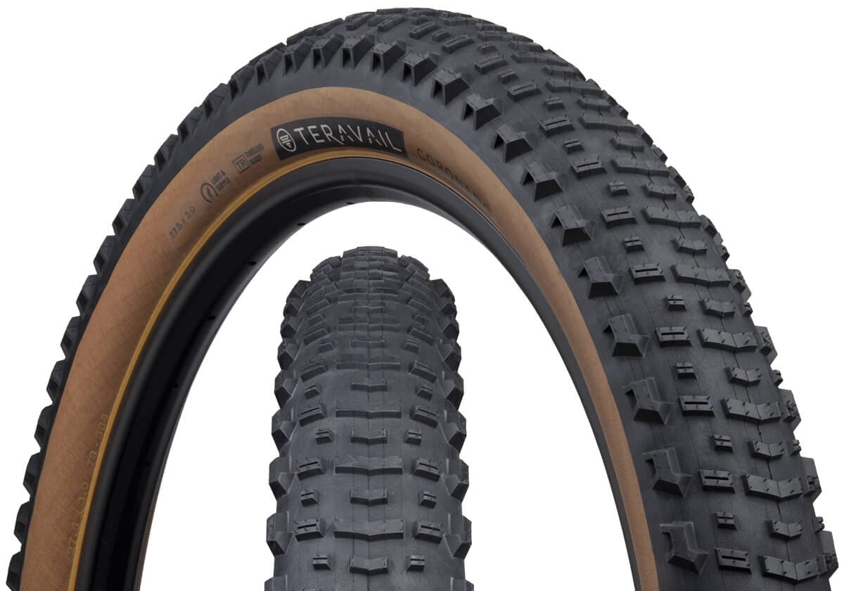 Teravail Coronado Tyre 27.5 X 3 Ls Tan TYRES Melbourne Powered Electric Bikes & More 