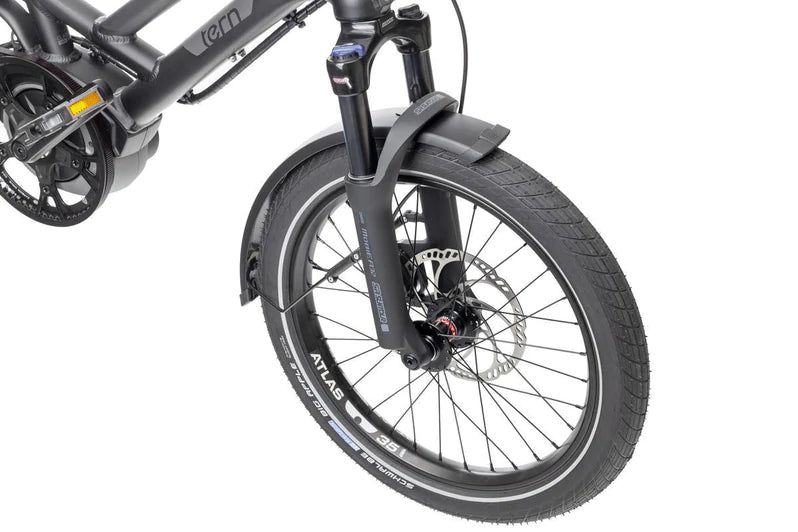 Tern Hsd S8i Matte Black Cargo E-bike CARGO E-BIKES Melbourne Powered Electric Bikes 