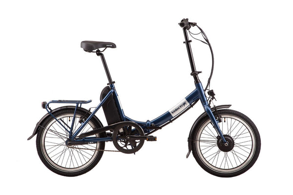 VelectriX Foldaway Electric Folding Bike (2023) FOLDING E-BIKES Melbourne Powered Electric Bikes Blue 