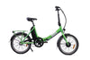 VelectriX Foldaway Electric Folding Bike (2023) FOLDING E-BIKES Melbourne Powered Electric Bikes Green 
