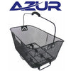 Azur Wire Backet Rear Mesh Black BASKETS Melbourne Powered Electric Bikes 