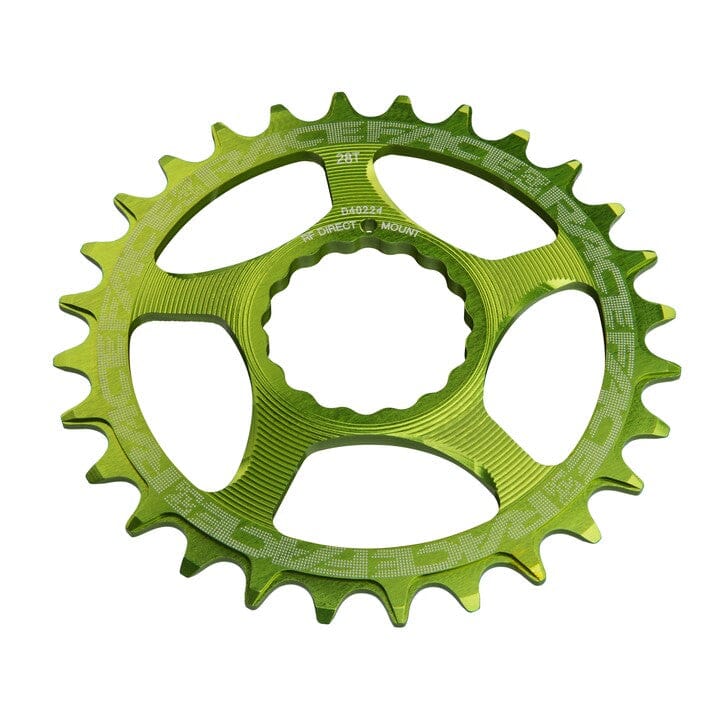 Race Face Cinch Direct Mount Chain Ring Narrow-wide Chainring CHAINRINGS Melbourne Powered Electric Bikes 32T Green 