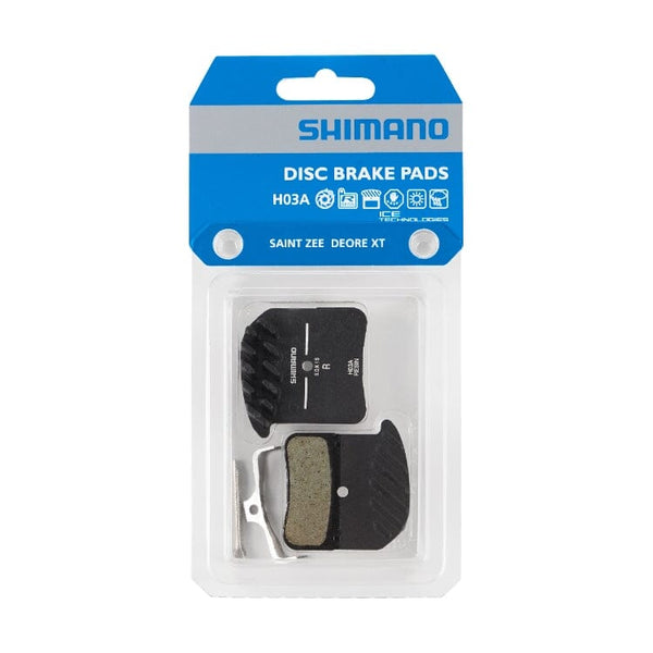 Shimano BR-M820 Resin Pad & Spring H03A With Fin BRAKE PADS Melbourne Powered Electric Bikes 