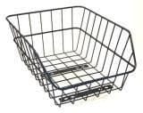 Basket - Rear Wire Wide Mesh Black 38cm X 30cm X 17cm Melbourne Powered Electric Bikes & More 