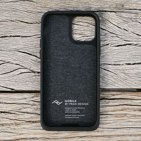 Peak Design Mobile - Everyday Fabric Case - Iphone 14 - Charcoal PHONE & DEVICE MOUNTS Melbourne Powered Electric Bikes 