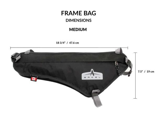 Arkel Frame Bags - 100% waterproof FRAME BAGS Melbourne Powered Electric Bikes Medium 