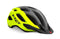Met Crossover Helmet HELMETS Melbourne Powered Electric Bikes X-Large Fluro Yellow/Grey 