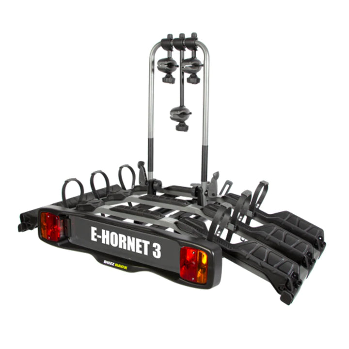 Buzzrack E-hornet 3 Platform Tow Ball Bike Rack CAR RACKS Melbourne Powered Electric Bikes & More 