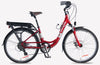 Smart Motion G3 E-city STEP THROUGH E-BIKES Melbourne Powered Electric Bikes 24" Red 