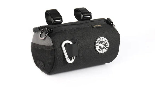 Ulac Coursier Bag 2.7l Black And Grey HANDLEBAR BAGS Melbourne Powered Electric Bikes 