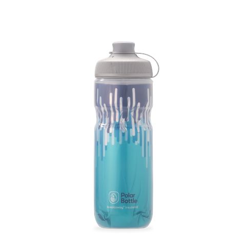 Polar Water Bottle - 20 Oz - Breakaway Insulated - Blue WATER BOTTLES/CAGES Melbourne Powered Electric Bikes & More 
