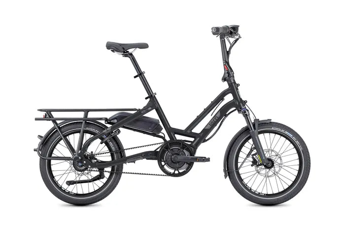 Tern Hsd S8i Matte Black Cargo E-bike CARGO E-BIKES Melbourne Powered Electric Bikes 