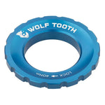 Wolf Tooth C/l Rotor Lockring Blu BRAKE ROTORS Melbourne Powered Electric Bikes Blue 