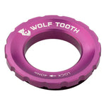 Wolf Tooth C/l Rotor Lockring Blu BRAKE ROTORS Melbourne Powered Electric Bikes Purple 