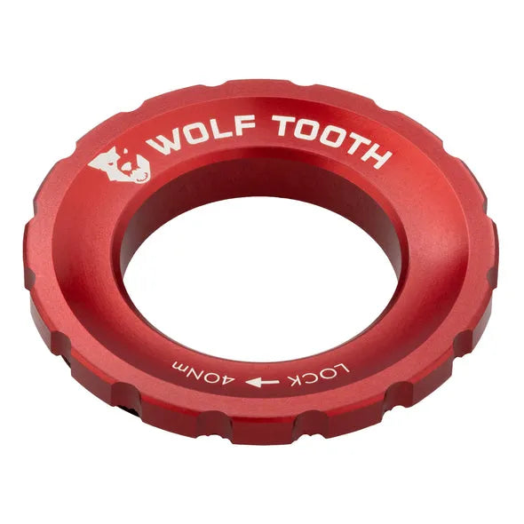 Wolf Tooth C/l Rotor Lockring Blu BRAKE ROTORS Melbourne Powered Electric Bikes Red 