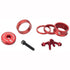 Wolf Tooth Anodized Bling Kit HEADSETS Melbourne Powered Electric Bikes Red 