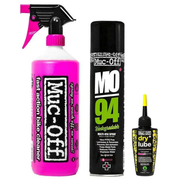 Muc-off Kit Clean/protect/lube - Dry CLEANING KITS Melbourne Powered Electric Bikes 