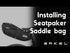 Arkel Seatpacker Bikepacking Seat Bag & Hanger Kit