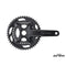 Shimano Fc-rx600-2 Front Crankset Grx 46-30t 172.5mm 10spd PARTS Melbourne Powered Electric Bikes & More 