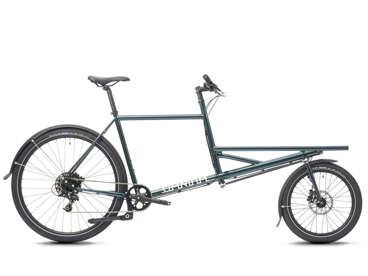 Omnium Cargo V3 Complete Cargo Bike CARGO BIKES Melbourne Powered Electric Bikes Medium Forest Green 