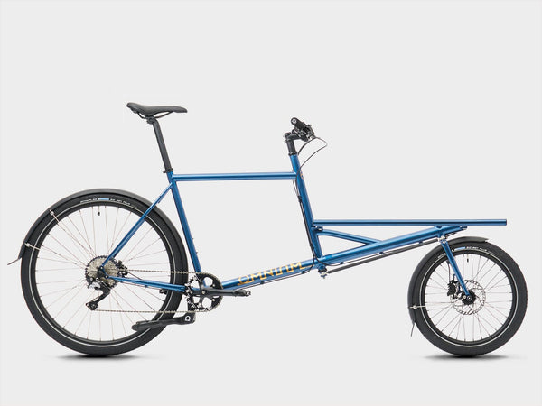 Omnium Cargo V3 Complete Cargo Bike CARGO BIKES Melbourne Powered Electric Bikes Medium Afternoon Blue 