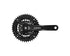 Shimano Fc-ty501 Front Crankset 170mm 48-38-28 Black CRANKS Melbourne Powered Electric Bikes 