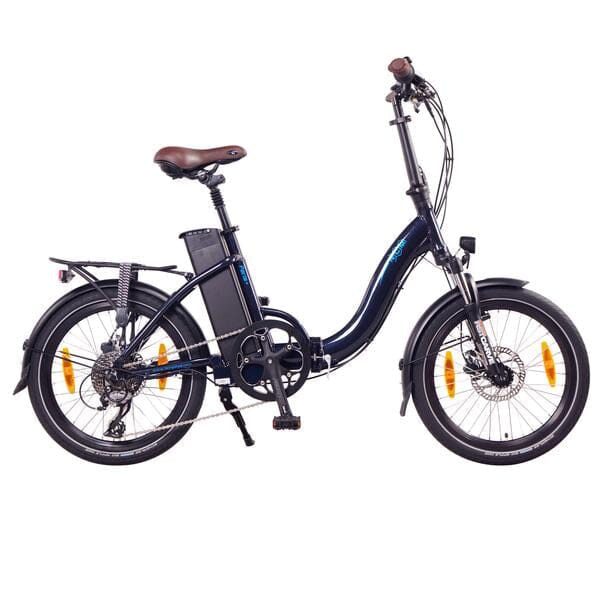 Ncm Paris Folding E-bike FOLDING E-BIKES Melbourne Powered Electric Bikes 20 inch Dark Blue 