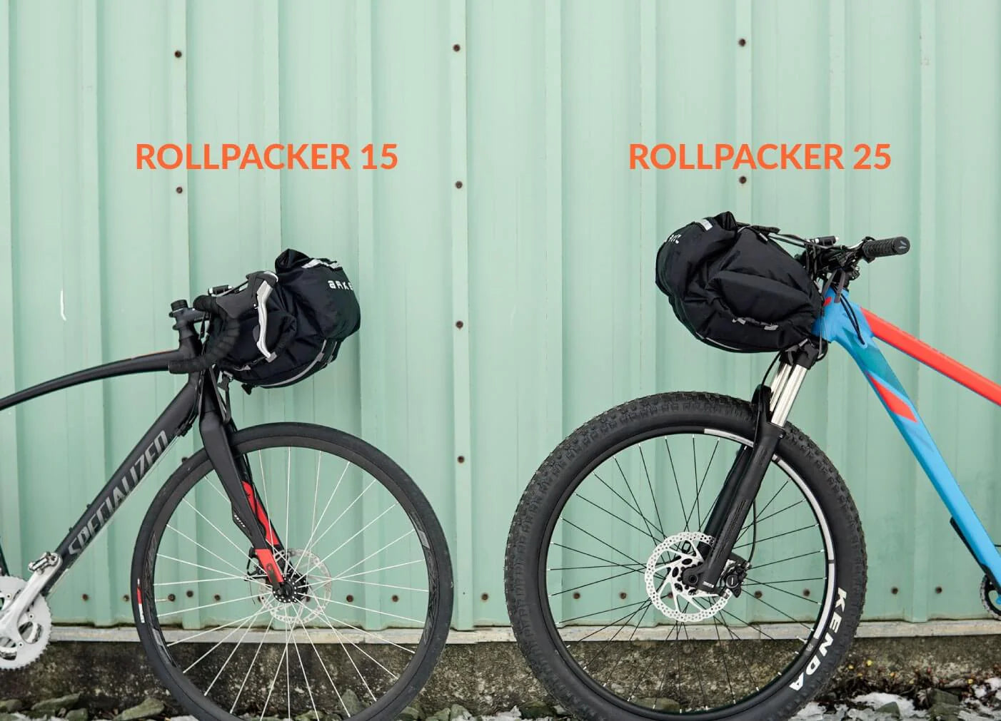 Arkel Front Rack Arkel Rollpacker Front Bikepacking Bag & Rack Kit
