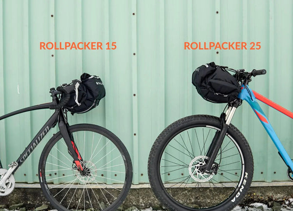 Arkel Rollpacker Front Bikepacking Bag BIKEPACKING Melbourne Powered Electric Bikes 