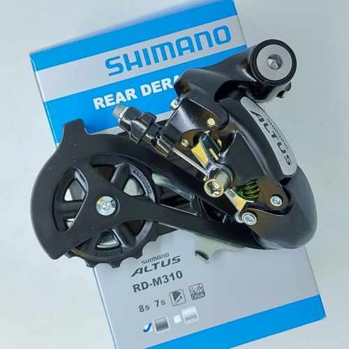 Shimano Rd-m310 Rear Derailleur Altus 7/8-speed Black DERAILLEURS Melbourne Powered Electric Bikes 