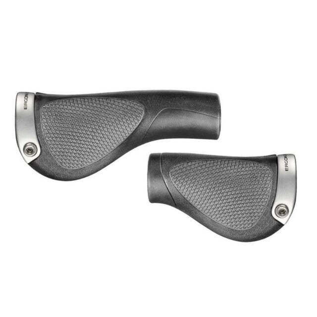 Ergon Grip Gp1 Black/grey Small HANDLEBAR GRIPS Melbourne Powered Electric Bikes & More 