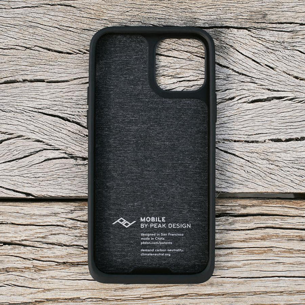 Peak Design Mobile - Everyday Fabric Case - Iphone 13 - Charcoal PHONE & DEVICE MOUNTS Melbourne Powered Electric Bikes 