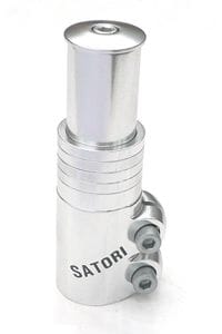 Satori Heads-up 4 Adaptor Silver For 1 1/8 Steerer Tube Melbourne Powered Electric Bikes & More 